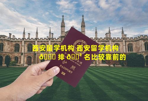 西安留学机构 西安留学机构 🐅 排 🌹 名比较靠前的